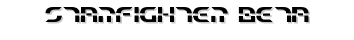 Starfighter Beta font
